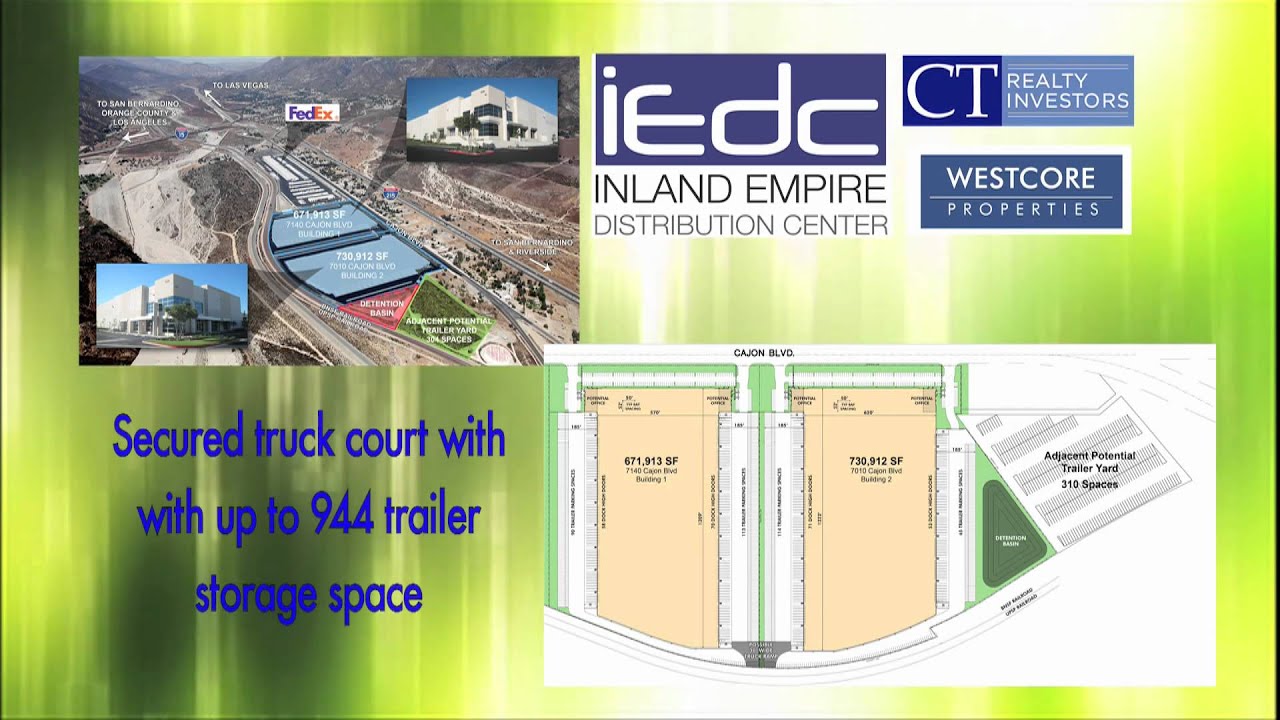 CT Realty Westcore IE Distribution Center