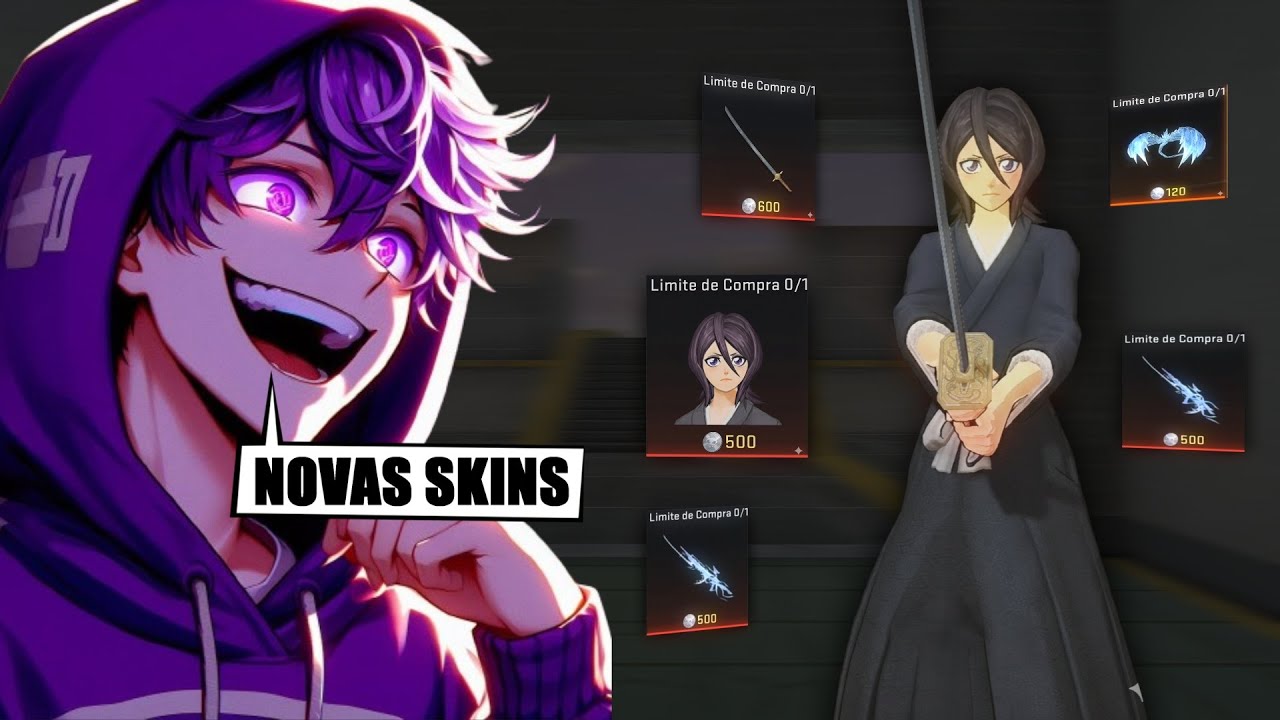 CHEGARAM AS NOVAS SKINS do BLEACH X BLOODSTRIKE