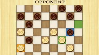 Simple Checkers (Draughts) gameplay screenshot 5