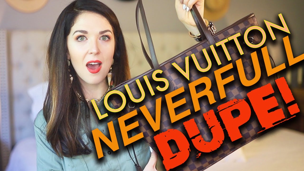 LOUIS VUITTON NEVERFULL DUPES | DAISY ROSE WALMART REVIEW + WHATS IN MY BAG - YouTube