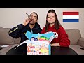 We Try Snacks From The Netherlands! (Snack Crate)
