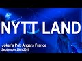 Capture de la vidéo Nytt Land Live Full Concert 4K @ Joker's Pub Angers France September 29Th 2019