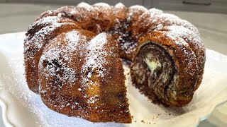 Chocolate and Orange Marble Cake Recipe