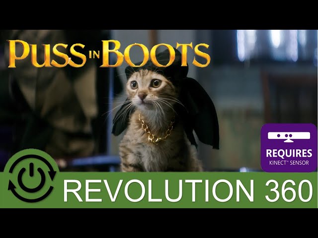 Puss In Boots Gato De Botas Xbox 360 Kinect Ntsc