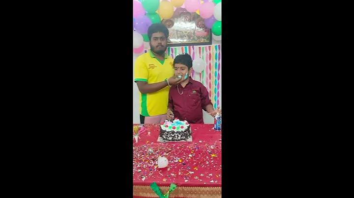 my sons birthday celebration mood...#birthday #han...