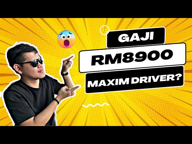 Berapa gaji Maxim driver sebulan? | Aku jadi Maxim driver selama 30 hari #maximdriver class=