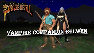Daggerfall Vampire Companion Mod (Belwen and Brallion the Vampire Companions Mod Showcase)