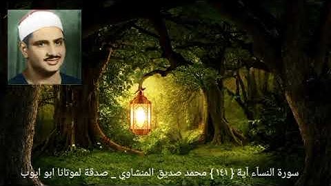 الذين يتربصون بكم فإن كان لكم فتح من الله قالوا ألم نكن معكم _ سورة النسآء آية { ١٤١ } المنشاوي