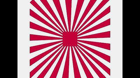 Square sun. Draw by openFrameworks