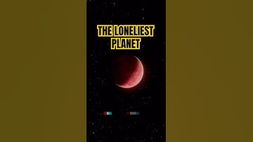 THE LONELIEST PLANET!!! #lonely #universe #planet #cosmos #astronomy #space