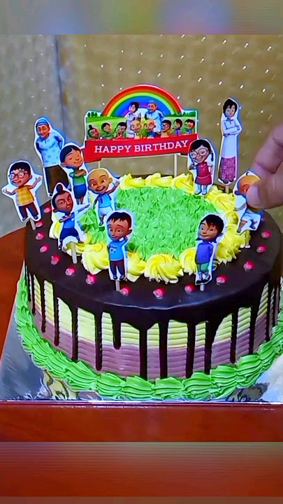 Upin & Ipin , kue ulang ulang tahun upin ipin