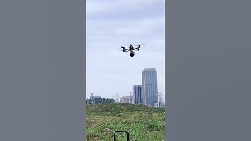 Outdoor flight test of fiber-optic UAV #uav #optical #fpv