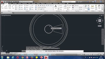 Autocad Array,Move ve Trim Komutu Uygulama