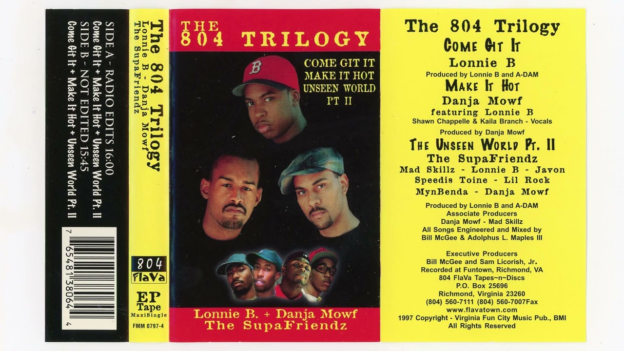 Lonnie B, Danja Mowf, The SupaFriendz – The 804 Trilogy