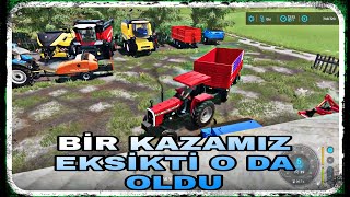 OT SİLAJI YAPTIK/ ÇİFTLİĞİMİZDE YANANAN İLGİNÇ KAZA / #fs22 #agriculture #forest screenshot 5