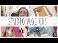 STUDIO VLOG 003 | ms.paperlover / mspaperloverdesigns | When the Week Doesn't Go According to Plan!