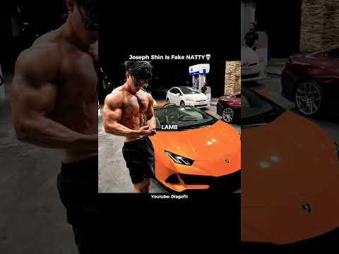 Joseph Shin Is Fake Natty?! 😳 #bodybuilding #fitness #transformation #gym