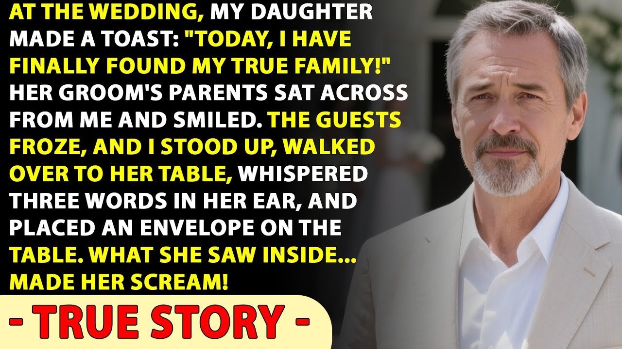 My Daughter Said She Was Ashamed to Call Me Her Father at Her Wedding…