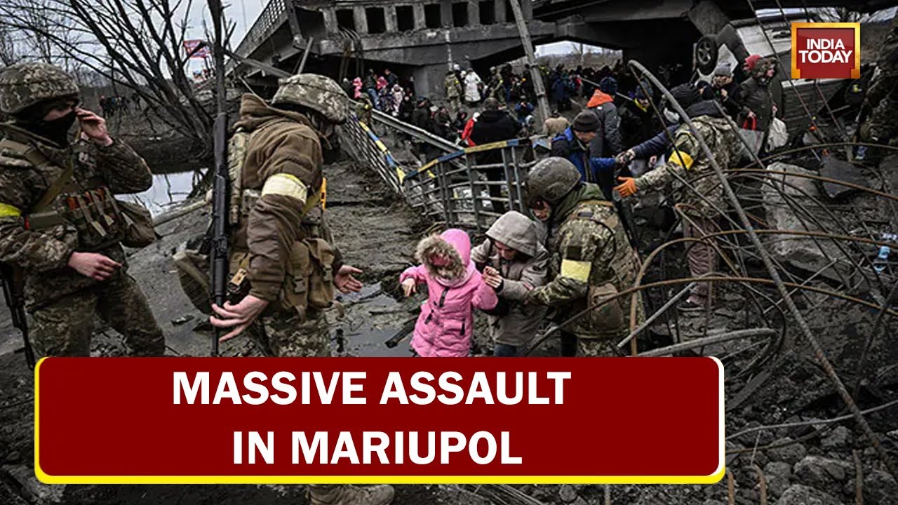 Ukraine: 100,000 stranded in Mariupol as bombs fall