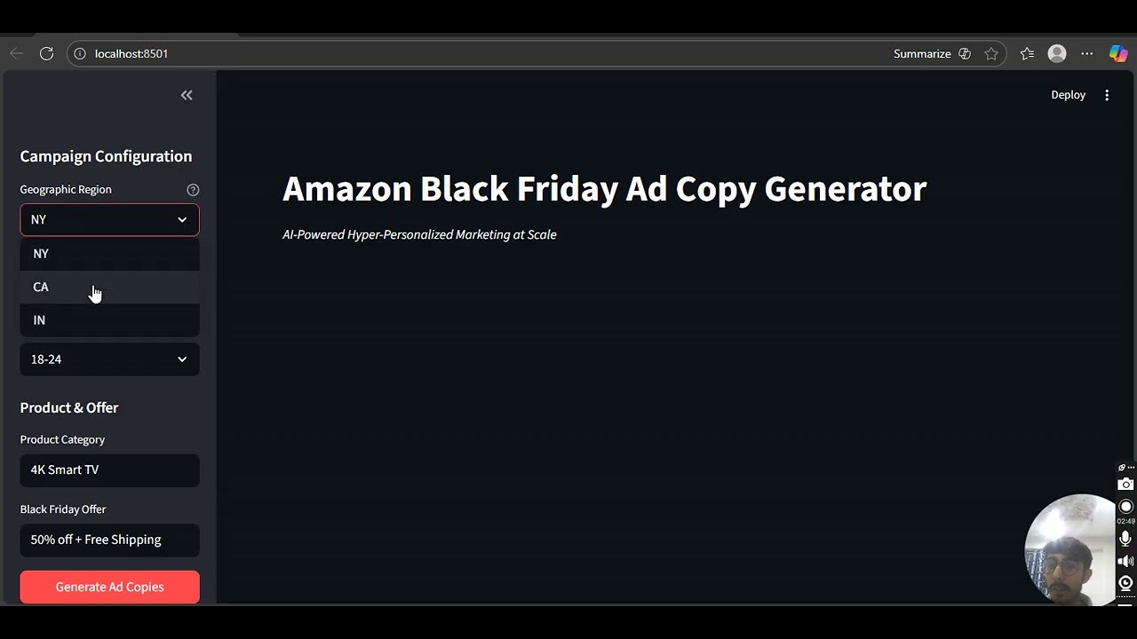 GenAI Use case problem: Build a E-commerce Ad Copy Generator Step-by-Step
