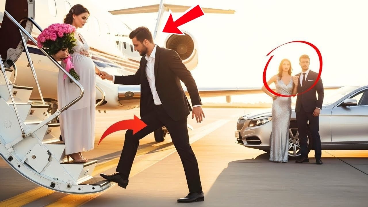 Er kam nach Hause — sie war weg, schwanger, im Jet eines Milliardärs