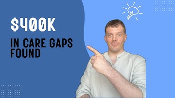 Finding $400k in care gaps: AI system for population health management