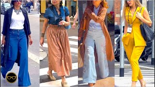 Milan latest Spring Style Inspiration: Milan's Chic And Sophisticated Fashionistas: MAY Outfit Ideas