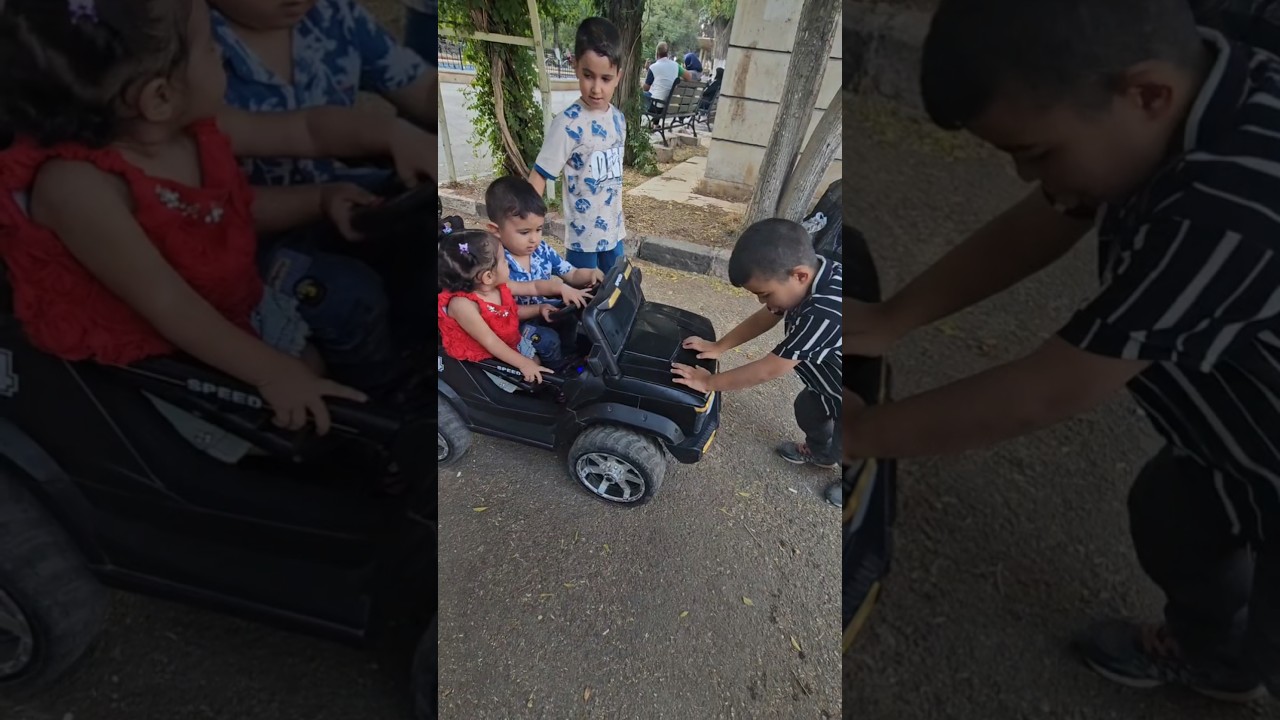 بلال وقف سيارة آدم وميلا😨#هبوش #فاميلي #بلال #آدم #haboshfamily