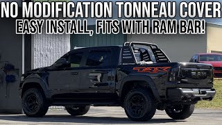 Secure Your TRX with the BEST Tonneau Cover | Works With The Ram Bar! RETRAX!