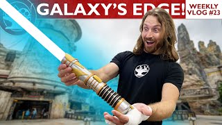 I Built A LIGHTSABER!...again (WEEKLY VLOG #23)