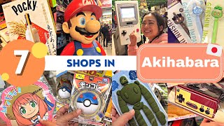 7 shops in AKIHABARA, TOKYO⚡(Japan Travel Guide)