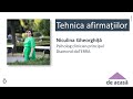 Niculina Gheorghiță -  Tehnica afirmațiilor săptămâna 1