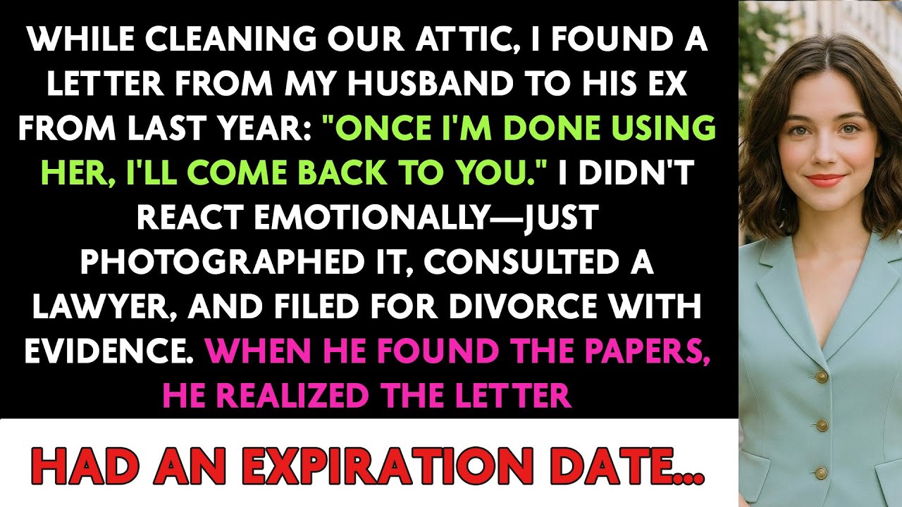 While Cleaning Our Attic, I Found A Letter From My Husband To His Ex From Last Year: 