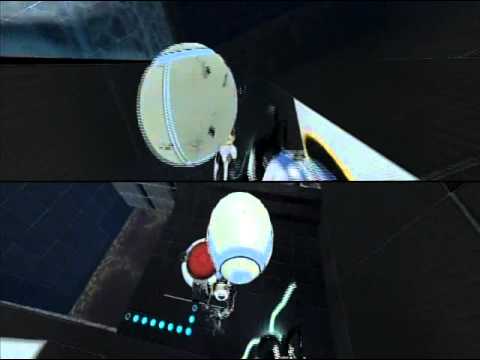 Portal 2 - COOP/Split Screen - Test Chamber 2 - 3