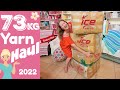MASSIVE Ice Yarn Haul 2022 👉 73kg 😱  Ice Yarn Unboxing & Review