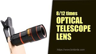 OPTICAL TELESCOPE LENS FOR MOBILE PHONE- SEE THINGS BETTER AND CLEAR FROM FAR