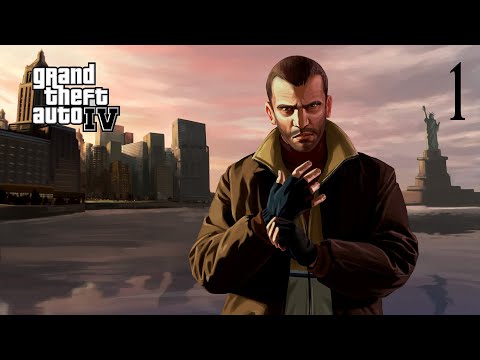 Видео: Прохождение игры GTA IV на 100% #1(Нико Беллик)