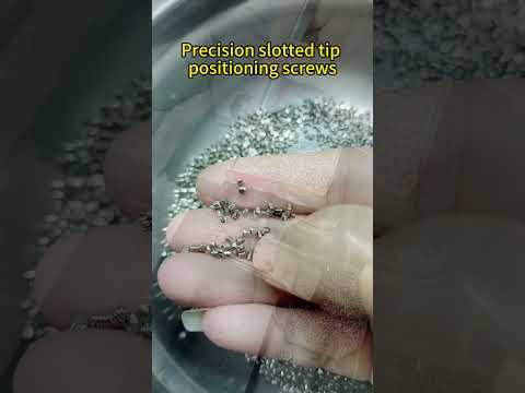 Video: M12 Slotted Flat Point Set Screw Dimensions