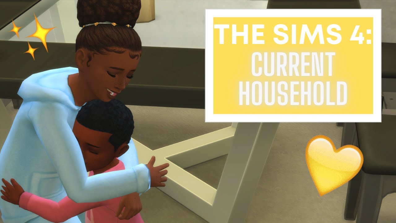 The Sims 4: Current Household | The Bates Family - YouTube