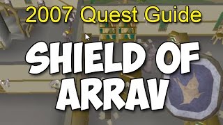Runescape 2007 Shield of Arrav Quest Guide @Crumb
