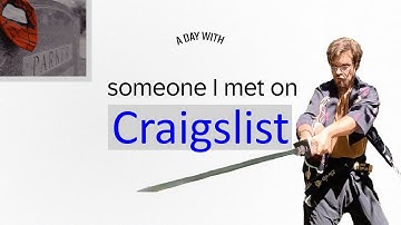 We Met on Craigslist and Spent the Day Together