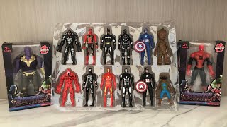 Avengers Superhero Toys/Action Figures/Unboxing, Spiderman, Iron Man, Hulk, Captain America #28