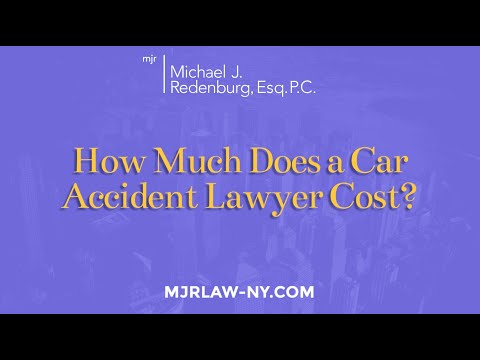 nyc car accident lawyer contingency fee