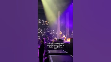 Thumbnail of reminiscing on my 1st night on the #noahkahan tour singing #massachusetts when the lights went up🥹