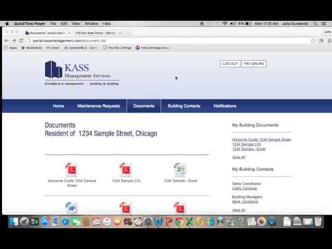 Kass Management - Resident Portal Tutorial