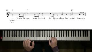 To God Be The Glory - Lead Sheet Improvised Arrangement - 3,115pts