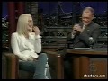 Cher on David  Letterman (Part 1 2002)