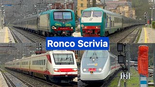 Treni Alla Stazione Di Ronco Scrivia ( Arrivi - Partenze - In Transito )