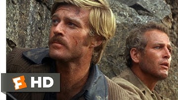 Butch Cassidy and the Sundance Kid (1969) - Off the CliffScene (3/5) | Movieclips