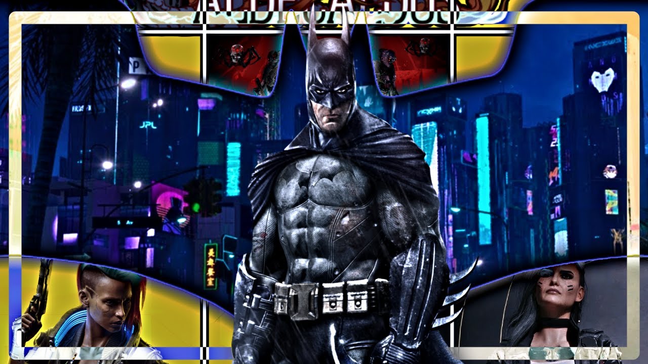 Batman en Cyberpunk 2077🦇  | #cyberpunk2077 #fanfic #teoria #batmanarkham
